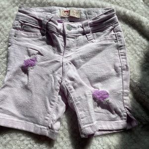 Light purple children’s shorts!